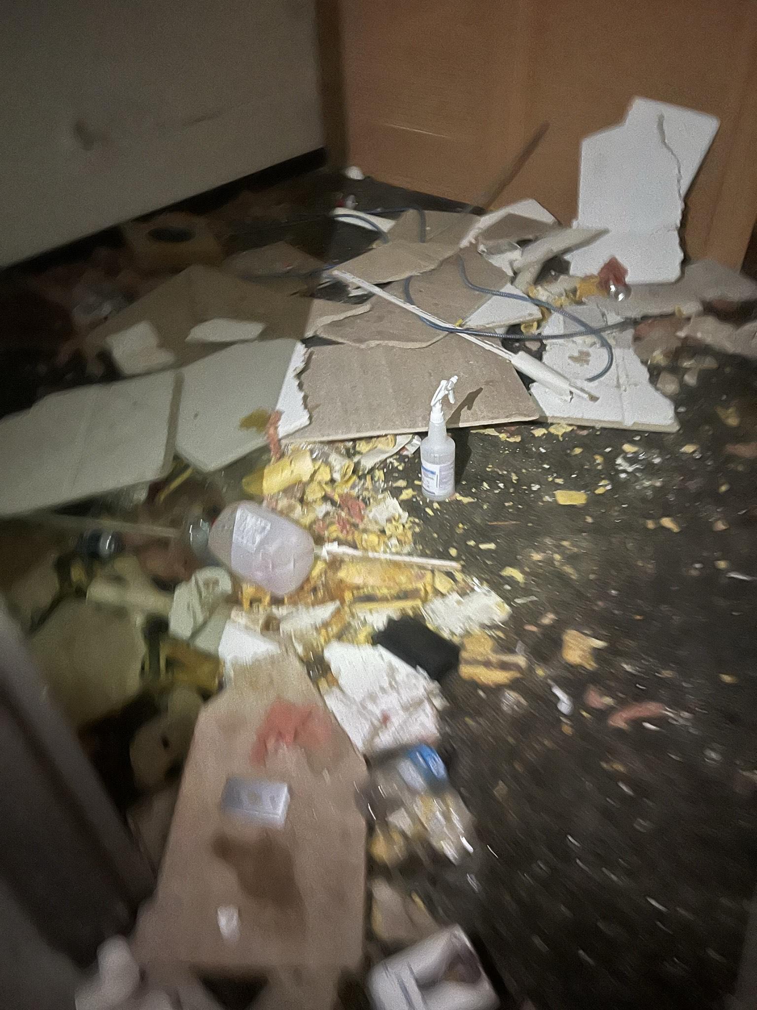 Renovation and debris removal
