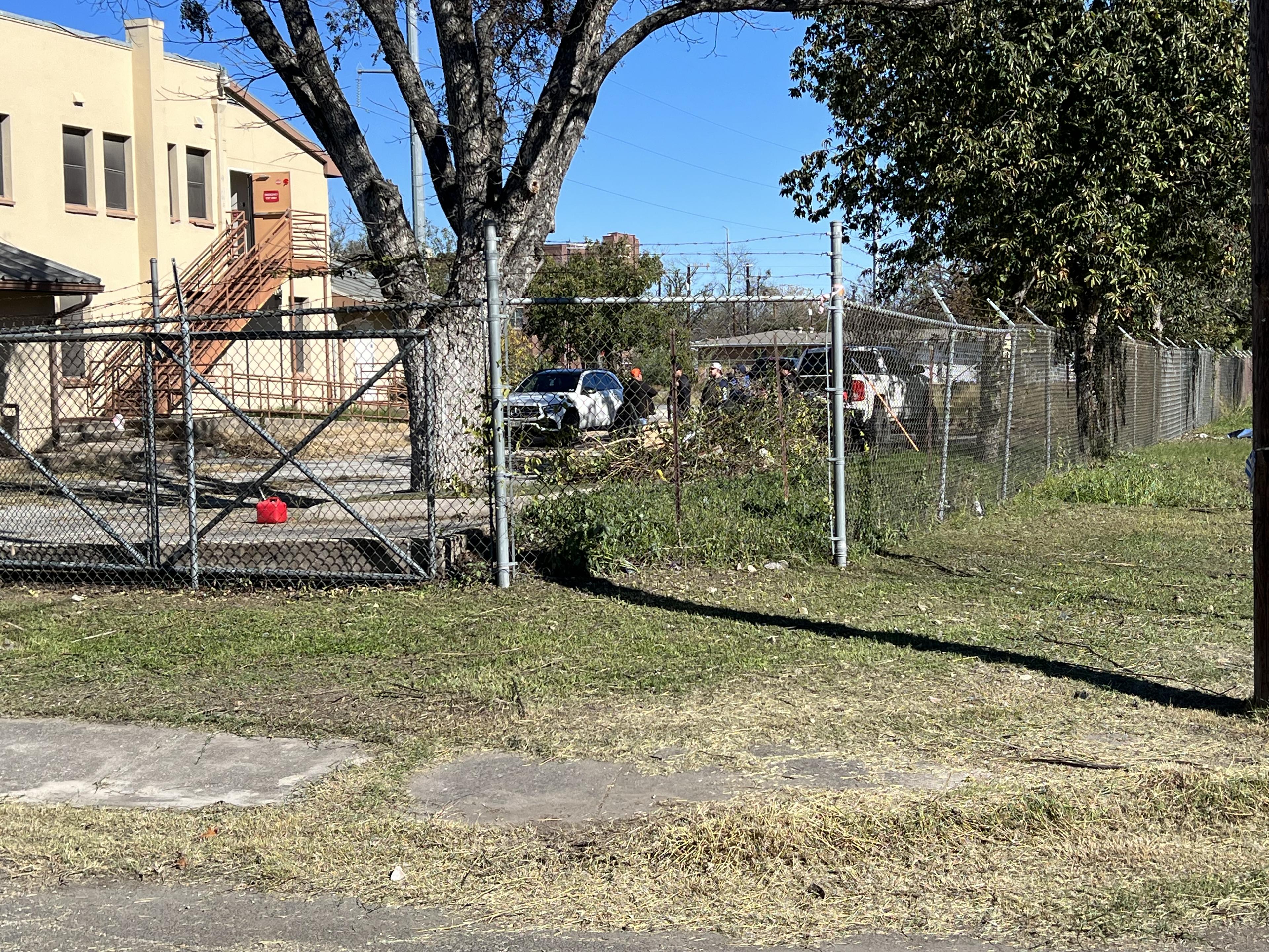 Cleanup and renovation work at the property